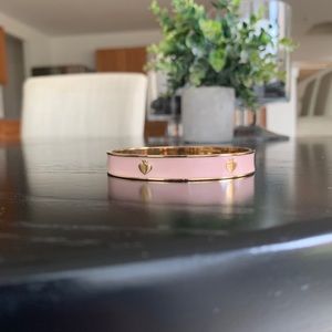 Kate Spade Pink Enamel Bracelet